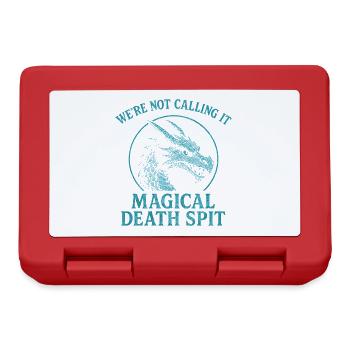We're Not Calling It Magical Death Spit Dragon - Lunchbox - red - Front