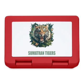 Tigre de Sumatra - Boîte à goûter - rouge - Devant