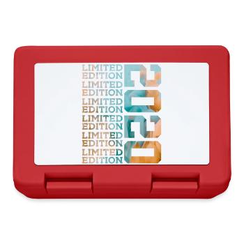 ÉDITION LIMITÉE 2020 6 ANS 6E ANNIVERSAIRE - Boîte à goûter - rouge - Devant