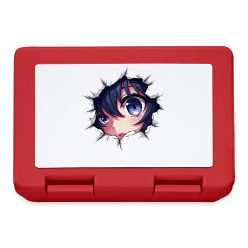 Anime Eye with Openwork Paper Effect - Lunchbox - red - Front