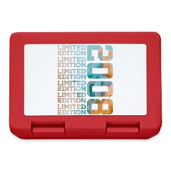 LIMITED EDITION 2008 18 YEARS 18TH BIRTHDAY - Lunchbox - red - Front