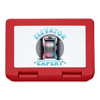 Elevator toddler & kids - Lunchbox - red - Front