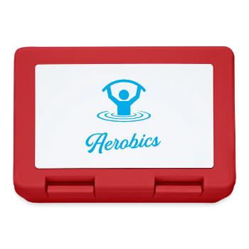 Yes I Am One Of Those Water Aerobics People Fun - Lunchbox - red - Front