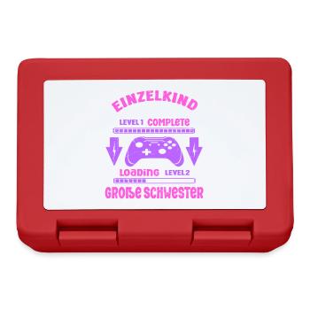 Only Child Complete - Loading Big Sister 2026 - Lunchbox - red - Front