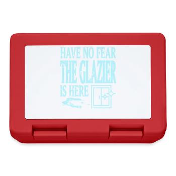 Have No Fear Funny Skilled Window Glass Work - Lunchbox - red - Front