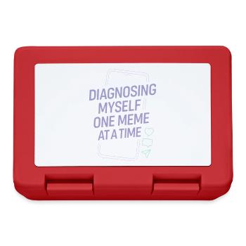 Future psychologist diagnose me - Lunchbox - red - Front