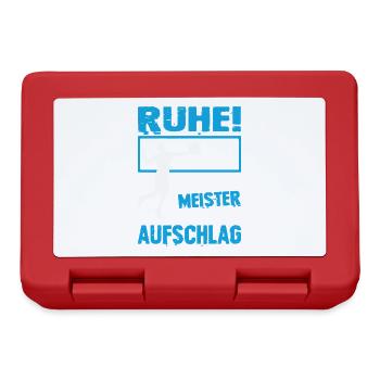 Volleyball Coach Gifts Volleyball Players - Lunchbox - red - Front