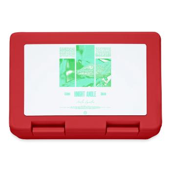 Cuban Knight Anole Lizard Owner Reptile Keeper - Lunchbox - red - Front