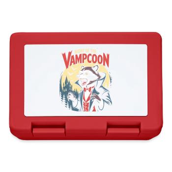 Vampcoon Nightball Raccoon - Lunchbox - red - Front