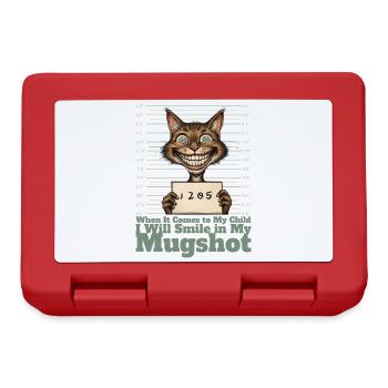 Sarcasme amusant quand il s’agit de mon enfant amoureux des chats - Boîte à goûter - rouge - Devant