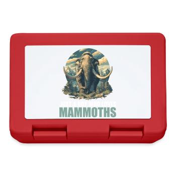 Mammoths Mammoth - Lunchbox - red - Front