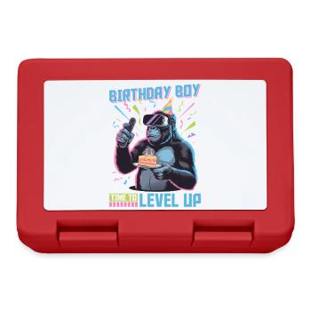 Anniversaire Gamer VR - Boîte à goûter - rouge - Devant