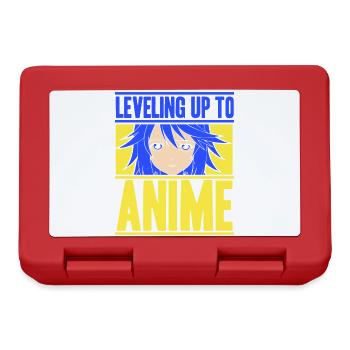 Anime Manga Otaku Kawaii Japan Cosplay Comic - Brotdose - Rot - Vorne
