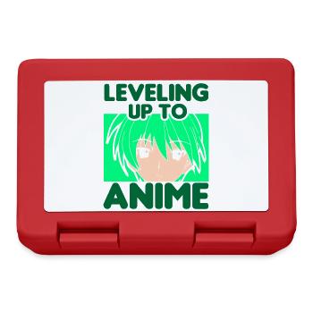 Anime Manga Otaku Kawaii Japan Cosplay Comic - Brotdose - Rot - Vorne