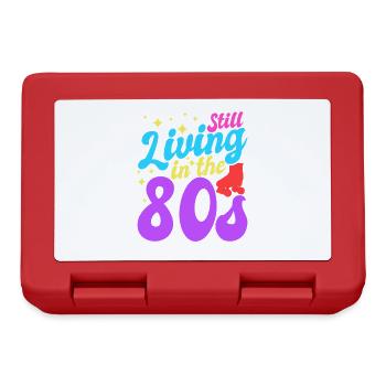 Still living in the 80s - Lunchbox - red - Front