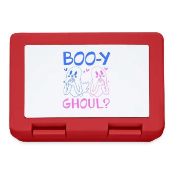 Halloween Gender Reveal - Lunchbox - red - Front