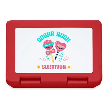 Candy Lover Gift - Lunchbox - red - Front