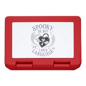 Creepy Sweet Pastel Goth Kawaii Halloween Cute - Lunchbox - red - Front