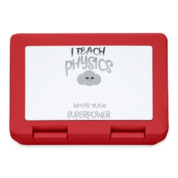 Physics Physicist Physics Student Physics Teacher - Lunchbox - red - Front