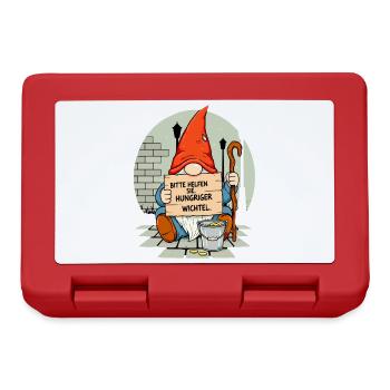 Hungery Gnome | Please help Gnome - Lunchbox - red - Front