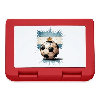 Argentina Football - Lunchbox - red - Front