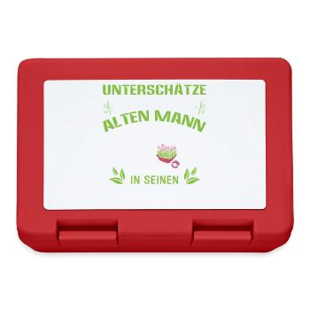 Garden Gardener Gardening Gardening Gardening Gardening - Lunchbox - red - Front