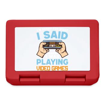 Gaming - Brotdose - Rot - Vorne