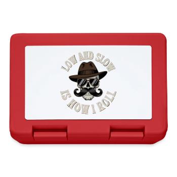 Low and Slow Street Style - Lunchbox - red - Front