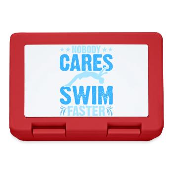 Schwimmen Wassersport Schwimmer Geschenke - Brotdose - Rot - Vorne