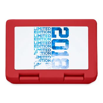 ÉDITION LIMITÉE 2018 8 ANS 8E ANNIVERSAIRE - Boîte à goûter - rouge - Devant