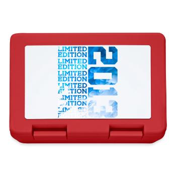 LIMITED EDITION 2013 13 YEARS 13TH BIRTHDAY - Lunchbox - red - Front