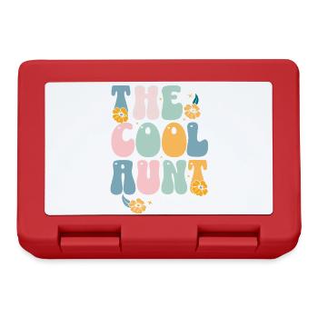The Cool Aunt Est 2026 - Lunchbox - red - Front