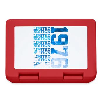 LIMITED EDITION 1976 50 YEARS 50TH BIRTHDAY - Lunchbox - red - Front