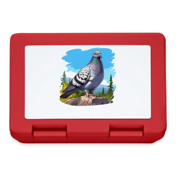 Pigeons Pigeon - Lunchbox - red - Front