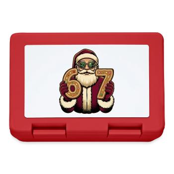Santa's Sugar Counts 67 - Lunchbox - red - Front