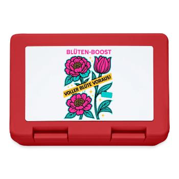 Impulsion de la Fleur, Puissance du Ressort, Fleur à Venir - Boîte à goûter - rouge - Devant