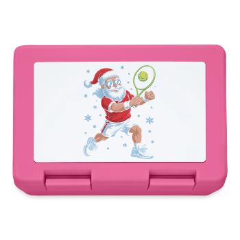 Santa Tennis Festive Action - Lunchbox - pink - Front