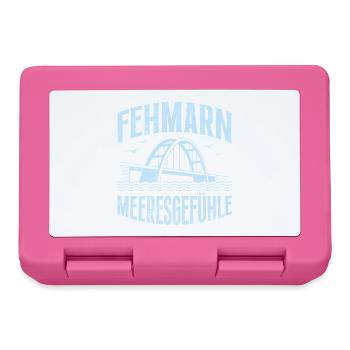 Baltic Sea Holidays FEHMARN SEA FEELINGS Fun - Lunchbox - pink - Front