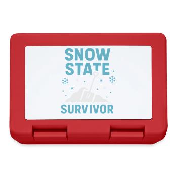Kaltes Staatsleben Geschenk Eiskalte - Lunchbox - red - Front