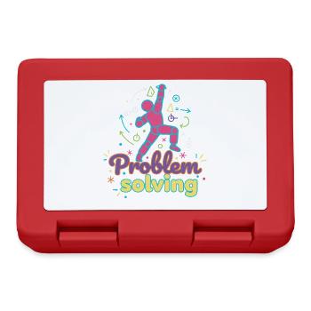 Problem Solving Climbing Rock Bouldering Fun - Lunchbox - red - Front