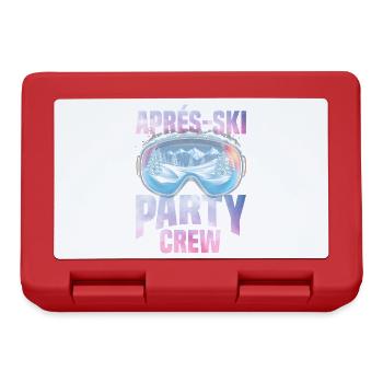 Après Ski Party Crew Slope - Lunchbox - red - Front
