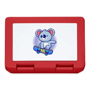 Koala Skater: Mir Reicht's - Brotdose - Rot - Vorne