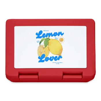 Zitrone Lemon Lover - Boîte à goûter - rouge - Devant