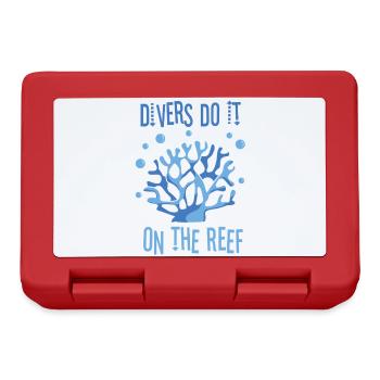Diving Diver Snorkeling Recreational Diver - Lunchbox - red - Front