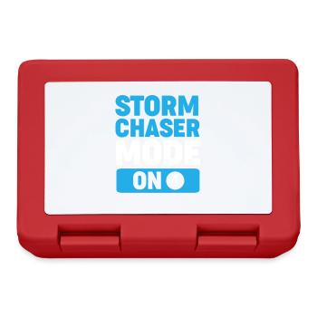 Sturm Tornado Meteorologie Meteorologe - Brotdose - Rot - Vorne