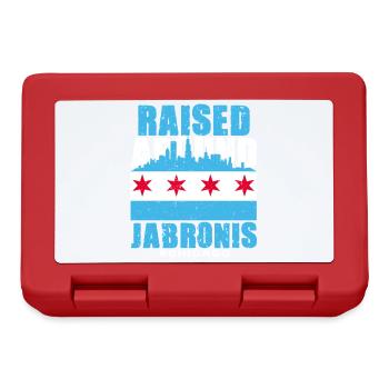 Jabroni Raised Around Jabronis - Brotdose - Rot - Vorne