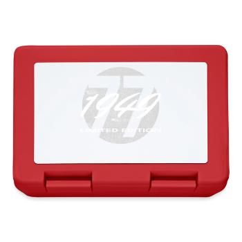 77th Birthday 1949 Gift for Men and Women - Lunchbox - red - Front