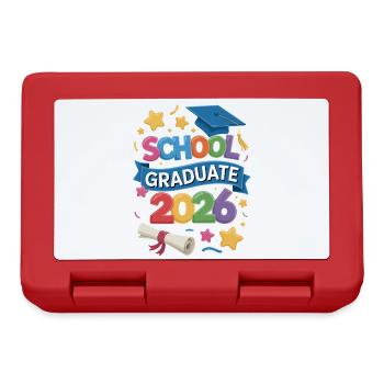 2026 Graduation Class Events - Lunchbox - red - Front