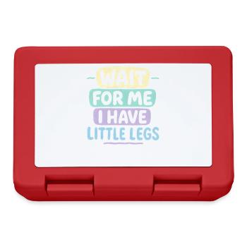 Cute Saying Humor Meme Funny Gift Idea - Lunchbox - red - Front