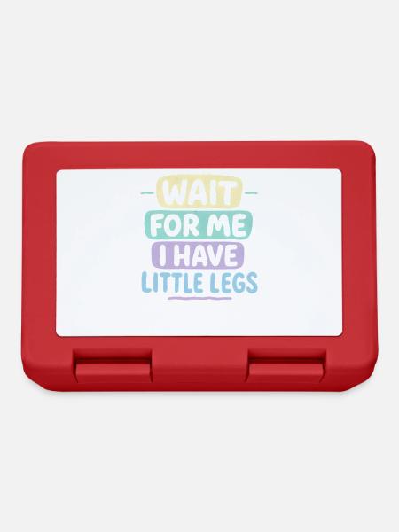 Cute Saying Humor Meme Funny Gift Idea - Lunchbox - red